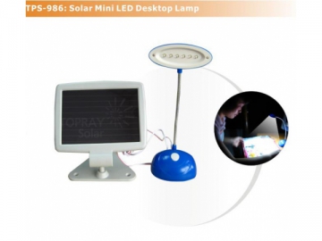 Lampe de bureau solaire LED