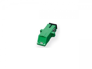 Adaptateur fibre
      optique SC avec obturateur