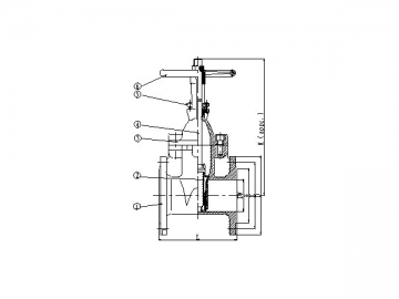 Robinet-vanne élastique SHC-4C