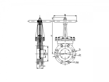 Robinet-vanne à guillotine SHC-1H