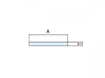 Barre en aluminium extrudé